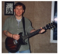 Craig with Chris Smith's Guitar